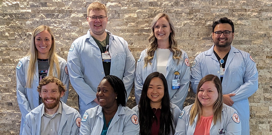 Class of 2024 Pediatrics Residents Group Picture