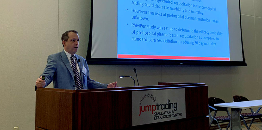 Emergency Medicine Speech at Jump Trading Simulation