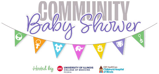 Logo for the Community Baby Shower