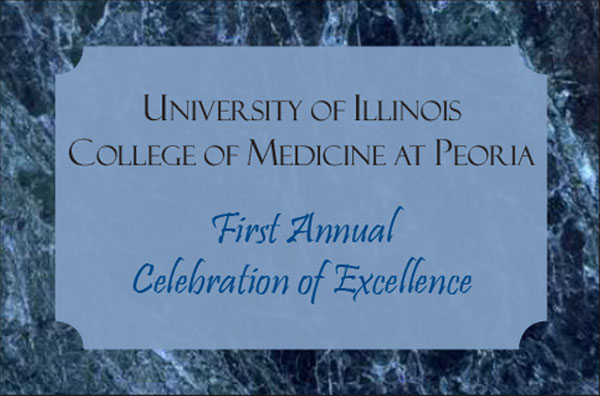 Sign for First Annual Celebration of Excellence