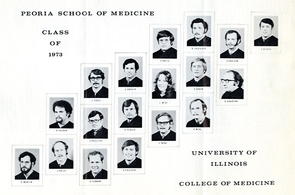 Headshot Images of the Class of 1973