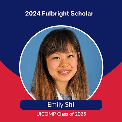 Emily Shi Fulbright Scholar