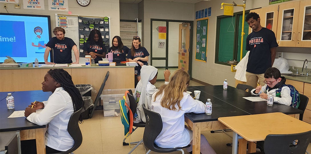 Students in a Classroom