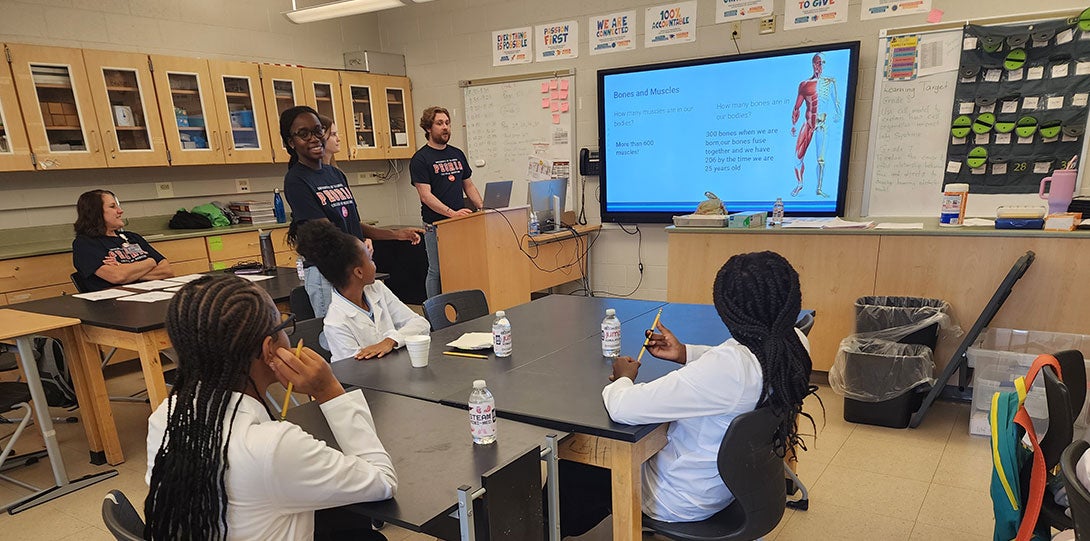 Students in a Classroom