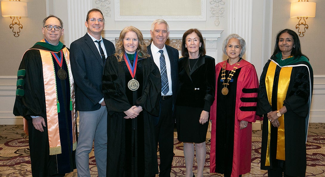 Dr. Jessica Hanks received the Jim and Katie Owens Professorship for Teaching Excellence in Medical Education