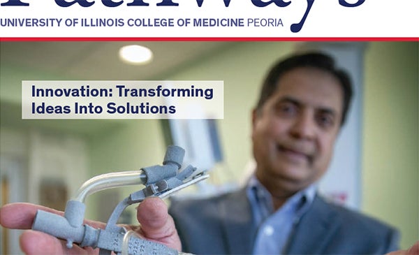 Pathways magazine cover - Innovation: Transforming Ideas Into Solutions